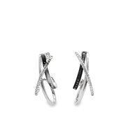 Orecchini Comete Donna in Oro bianco Diamante ORB590 - ORB590